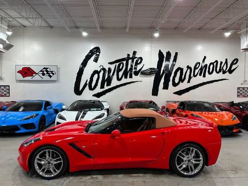 Used 2014 Chevrolet Corvette Stingray Convertible w/ 3LT Preferred Equipment Group RWD image 2