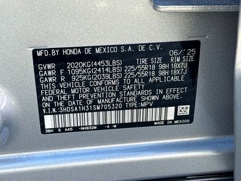 Certified 2025 Acura ADX FWD image 37