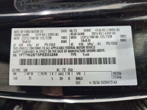 Used 2023 Ford F250 XLT w/ FX4 Off-Road Package image 51