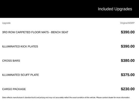 Certified 2023 Nissan Armada Platinum w/ Cargo Package RWD image 6