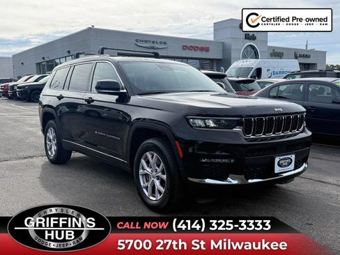 Certified 2022 Jeep Grand Cherokee L Limited w/ Luxury Tech Group II AWD/4WD image 1