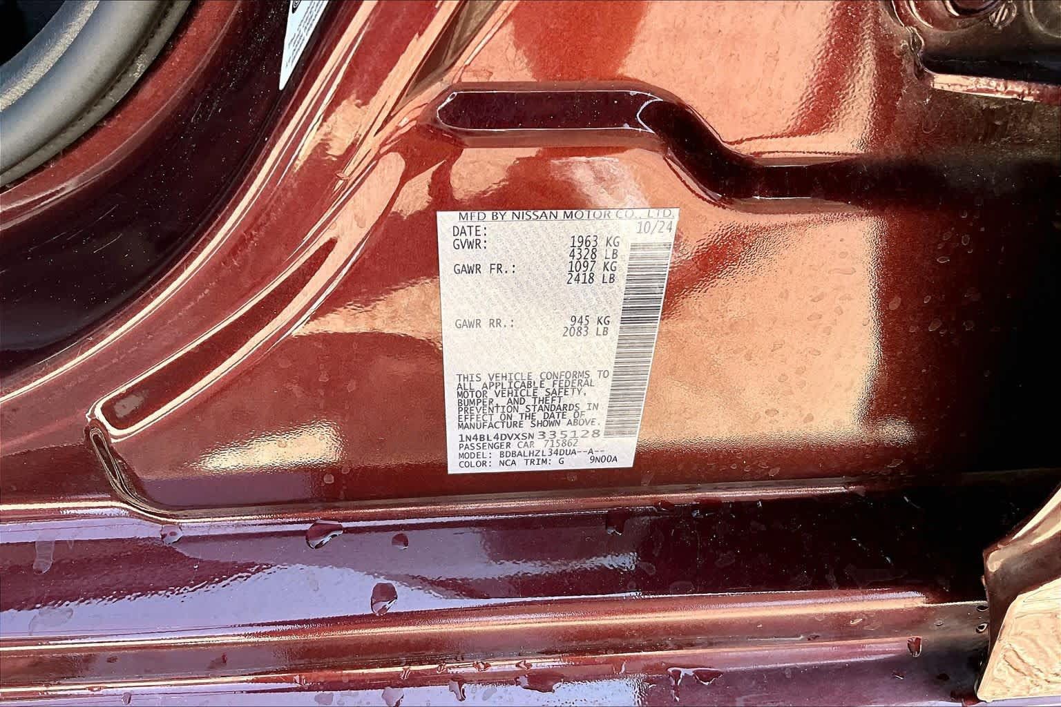 Used 2025 Nissan Altima 2.5 SV FWD image 36