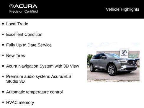 Certified 2024 Acura MDX w/ Advance Package AWD/4WD image 5