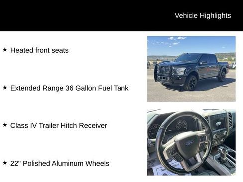 Used 2018 Ford F150 Limited w/ Trailer Tow Package AWD/4WD image 15