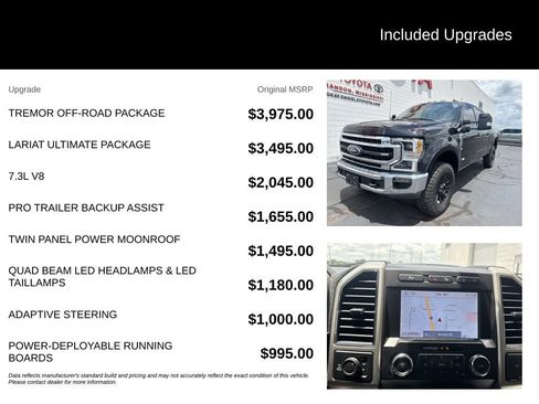 Used 2021 Ford F250 Lariat w/ Tremor Off-Road Package AWD/4WD image 7