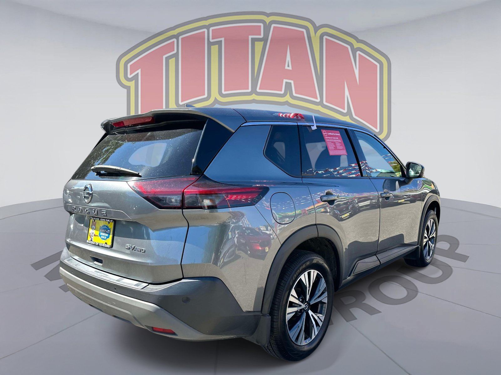 Certified 2021 Nissan Rogue SV AWD/4WD image 3