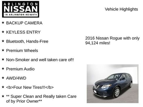 Used 2016 Nissan Rogue S image 7