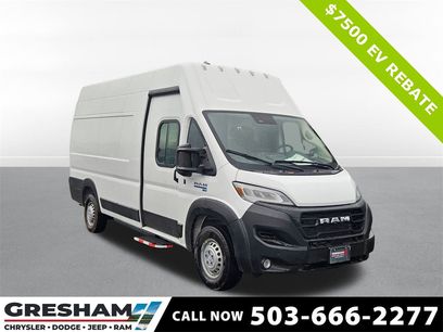 New 2024 RAM ProMaster 3500 w/ Delivery Van Package
