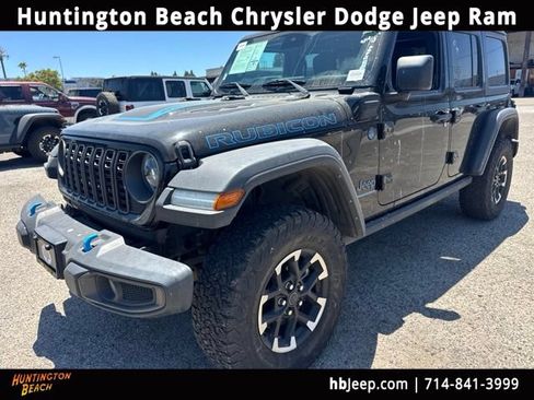 Used 2024 Jeep Wrangler Unlimited Rubicon 4xe AWD/4WD image 1
