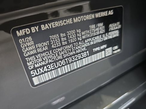 New 2026 BMW X5 xDrive50e w/ M Sport Package image 21