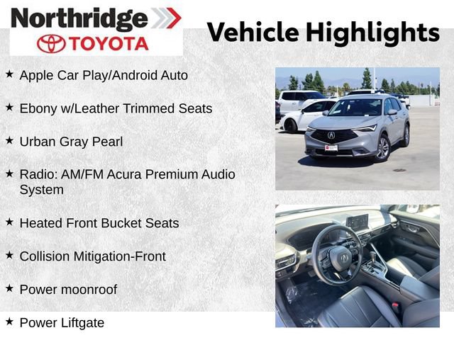 Used 2025 Acura ADX FWD image 2