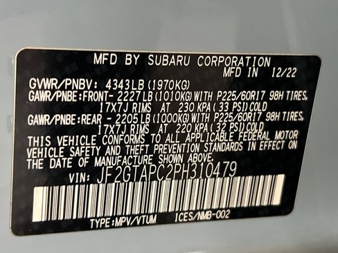 Certified 2023 Subaru Crosstrek 2.0i Premium AWD/4WD image 26