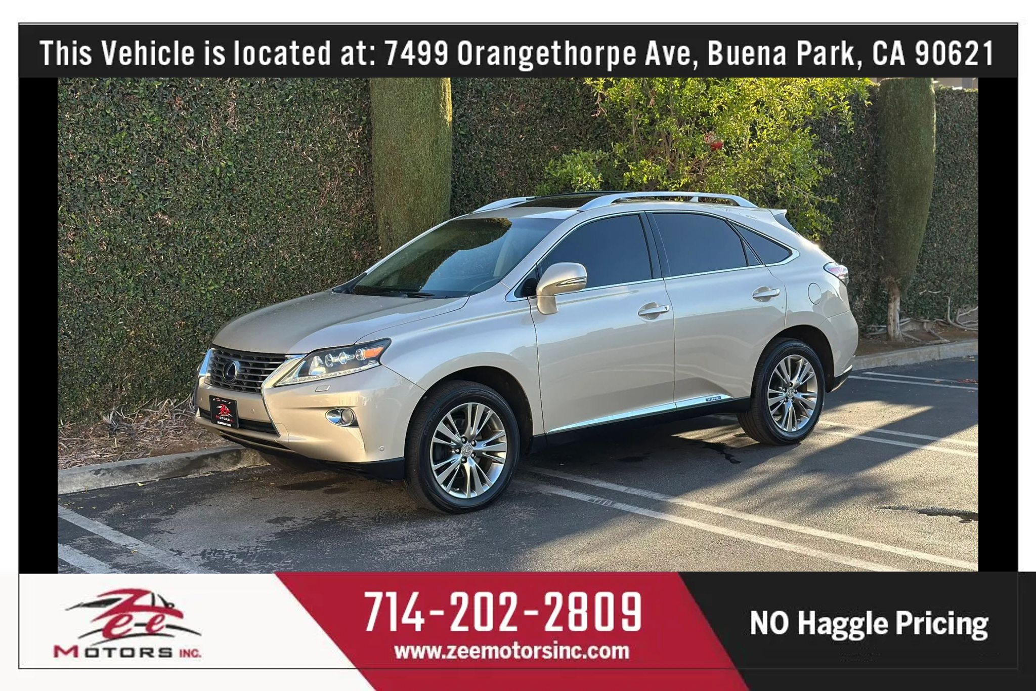 Used 2013 Lexus RX 450h AWD w/ Navigation Pkg image 12