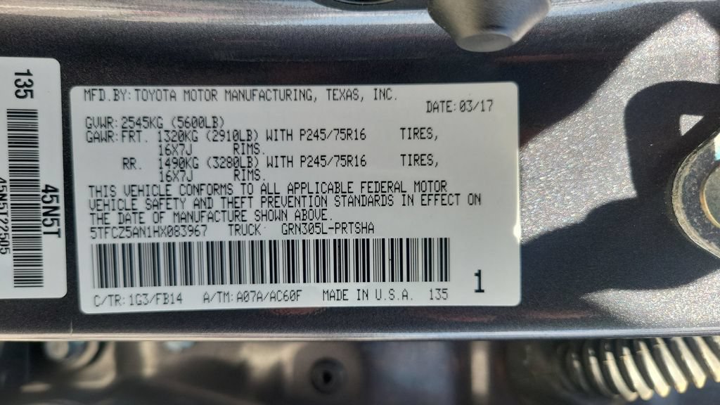 Used 2017 Toyota Tacoma SR w/ Tow Package AWD/4WD image 23