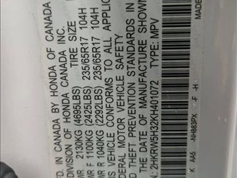 Used 2019 Honda CR-V LX image 24