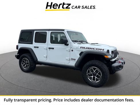 Used 2025 Jeep Wrangler Unlimited Rubicon AWD/4WD image 1