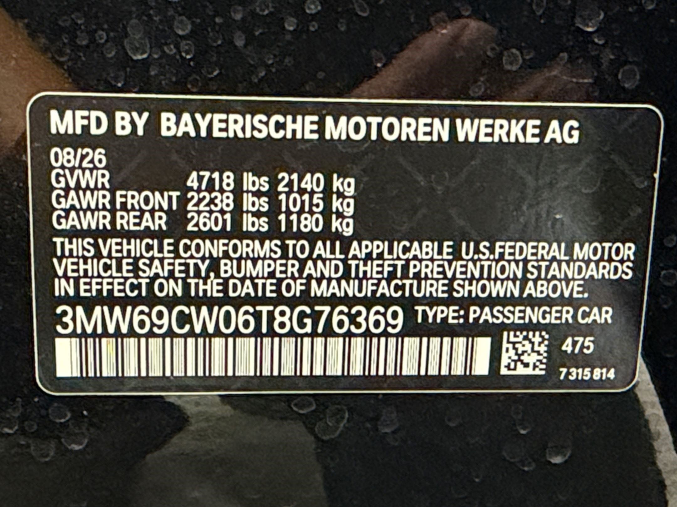 New 2026 BMW 330i Sedan w/ M Sport Package RWD image 25