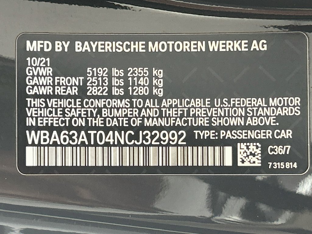 Used 2022 BMW 440i xDrive Convertible w/ Premium Package AWD/4WD image 31