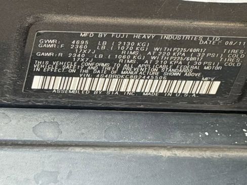 Used 2011 Subaru Outback 3.6R Limited w/ PWR Moonroof Pkg AWD/4WD image 10