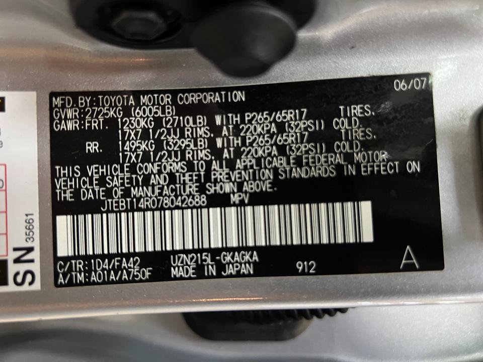 Used 2007 Toyota 4Runner SR5 AWD/4WD image 39