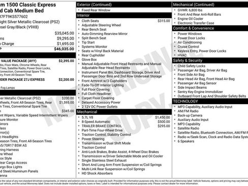 Used 2019 RAM 1500 Express w/ Express Value Package AWD/4WD image 1