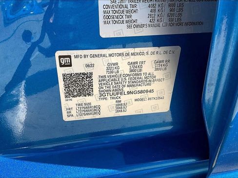 Used 2022 GMC Sierra 1500 AT4X image 45