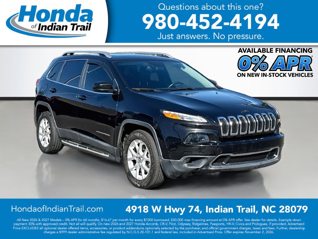 Used 2014 Jeep Cherokee Limited w/ Luxury Group FWD 360° Tour