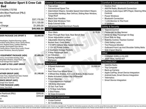 Used 2022 Jeep Gladiator Sport AWD/4WD image 13