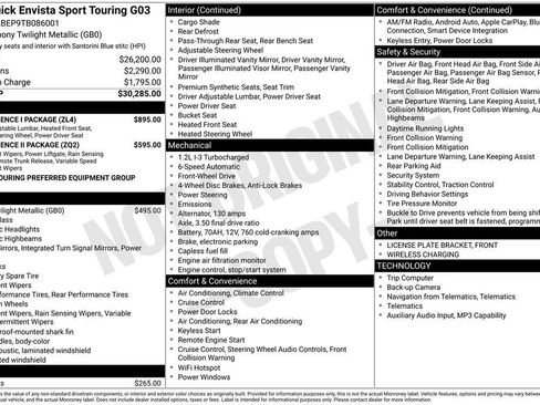 New 2026 Buick Envista Sport Touring w/ Convenience I Package FWD image 38