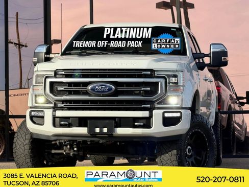 Used 2022 Ford F250 Platinum w/ Tremor Off-Road Package AWD/4WD image 1