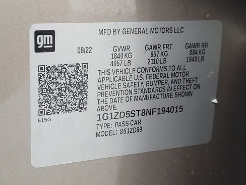 Used 2022 Chevrolet Malibu LT FWD image 33
