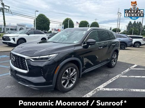 Certified 2022 INFINITI QX60 Luxe w/ Cargo Package AWD/4WD image 7