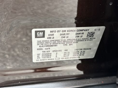 Used 2016 Buick Encore Sport Touring image 36