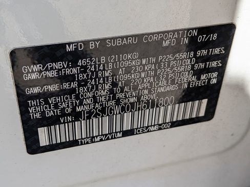 Used 2018 Subaru Forester 2.0XT Touring w/ Popular Package #3B AWD/4WD image 31