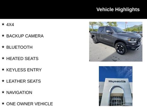 Used 2022 RAM 1500 Rebel w/ Rebel Level 1 Equipment Group AWD/4WD image 2
