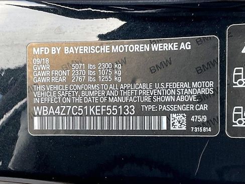 Used 2019 BMW 440i xDrive Convertible w/ M Sport Package AWD/4WD image 18