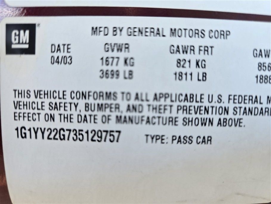 Used 2003 Chevrolet Corvette Coupe w/ Preferred Equipment Group RWD image 22
