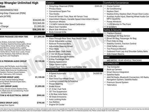 Used 2022 Jeep Wrangler Unlimited Sport image 3