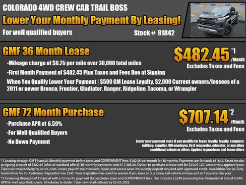 New 2026 Chevrolet Colorado Trail Boss image 2