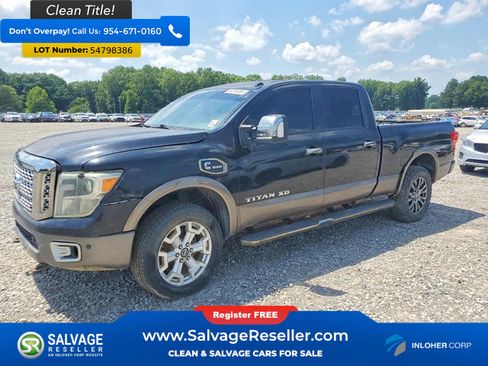 Used 2016 Nissan Titan Platinum Reserve AWD/4WD image 1