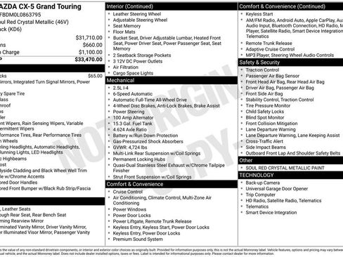 Used 2020 MAZDA CX-5 Grand Touring image 2