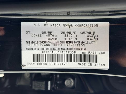 Used 2022 MAZDA MAZDA3 s image 42