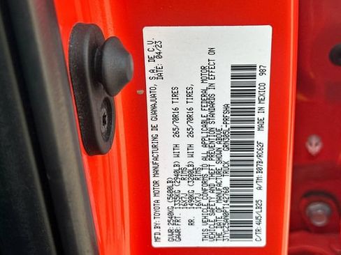 Certified 2023 Toyota Tacoma TRD Pro AWD/4WD image 34