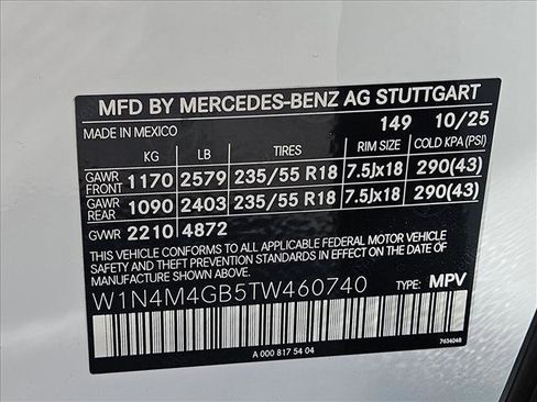 New 2026 Mercedes-Benz GLB 250 image 17