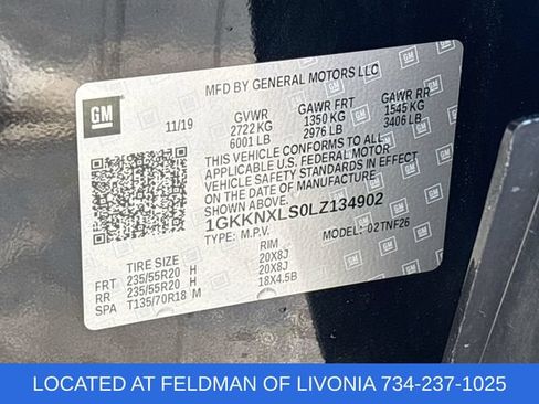 Certified 2020 GMC Acadia Denali w/ LPO, Floor Liner Package AWD/4WD image 34