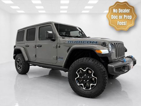 Used 2023 Jeep Wrangler Unlimited Rubicon 4xe w/ Cold Weather Group AWD/4WD image 1