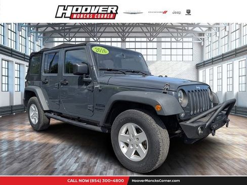 Used 2016 Jeep Wrangler Unlimited Sport w/ Quick Order Package 23S AWD/4WD image 1