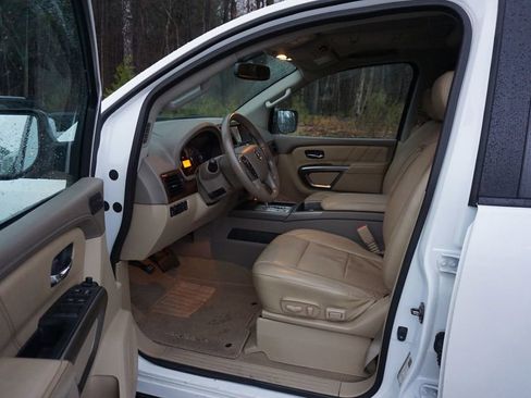 Used 2015 Nissan Armada Platinum w/ 2nd Row Captain Seat Package image 2