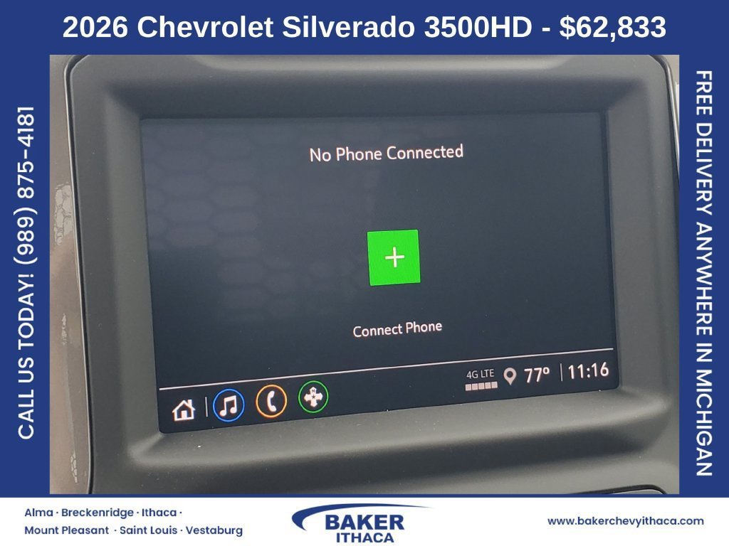 New 2026 Chevrolet Silverado 3500 W/T w/ WT Convenience Package AWD/4WD image 18