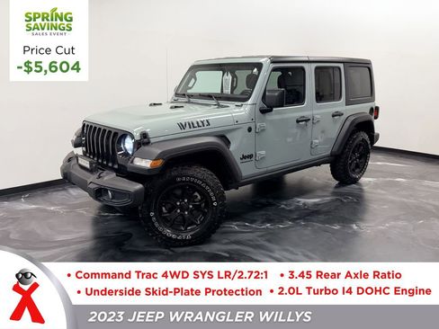 Used 2023 Jeep Wrangler Unlimited Sport AWD/4WD image 1